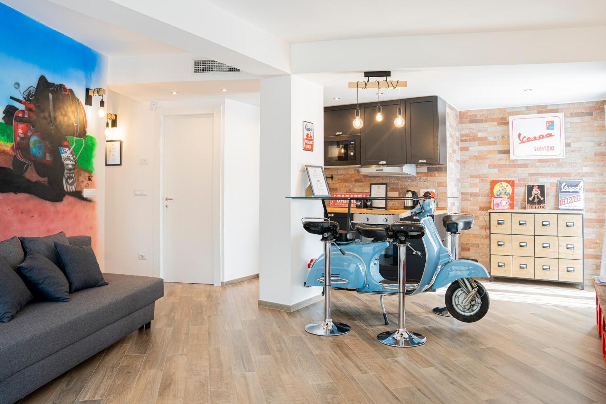 Vespa Apartments Moneglia Pokoj fotografie